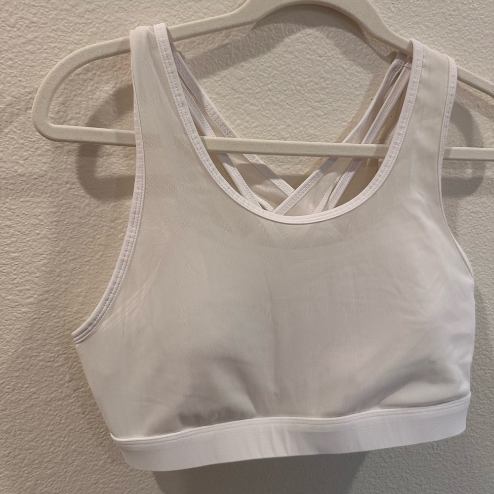 Fabletics White Sports Bra - Picture 2 of 6